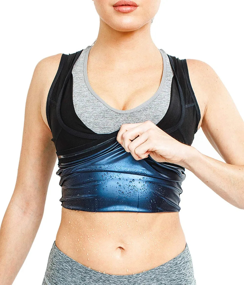 Neoprene Sauna Vest – Men & Women Waist Trainer