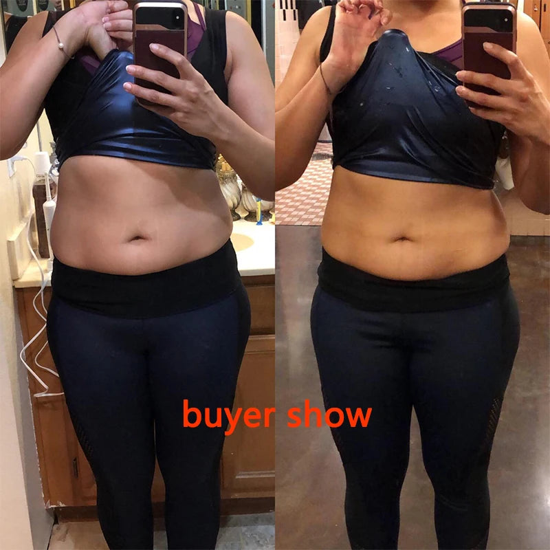 Neoprene Sauna Vest – Men & Women Waist Trainer