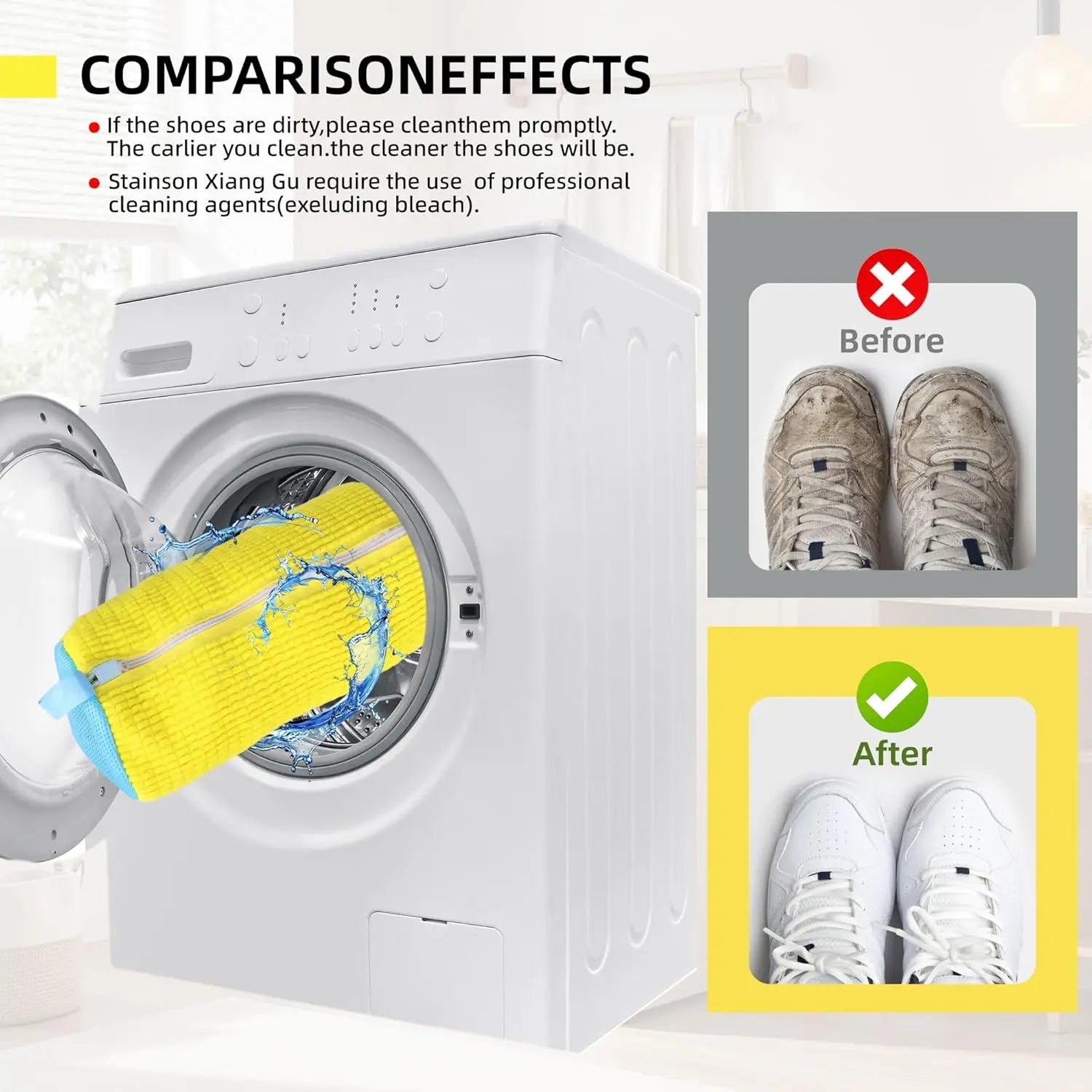 Shoe Washing Machine Bag: Shoe Bag for Washing Machine