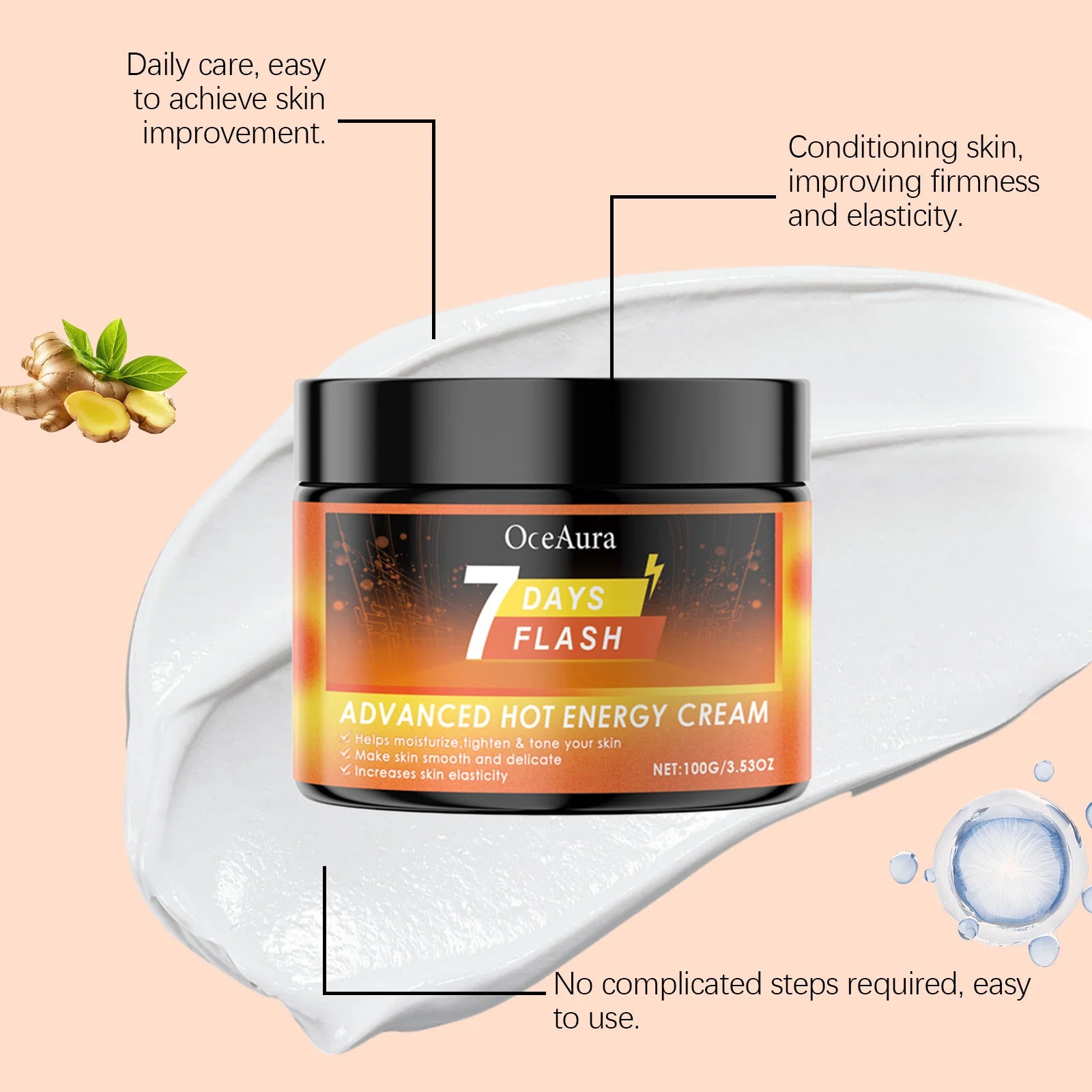 7 Days Clean Ginger Sculpting Body Cream™