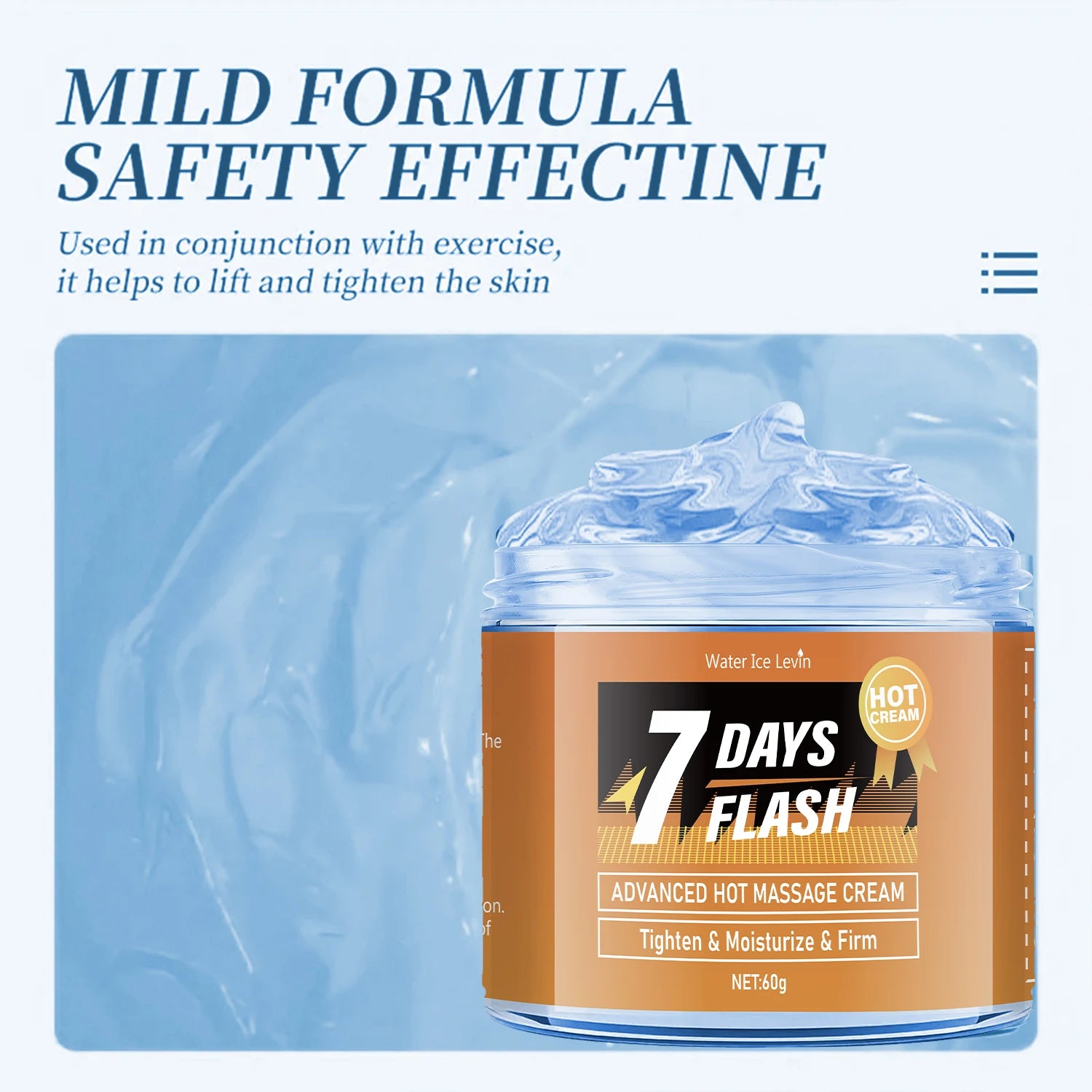 Hot Body Sculpting Massage Cream – Full Body & Abs