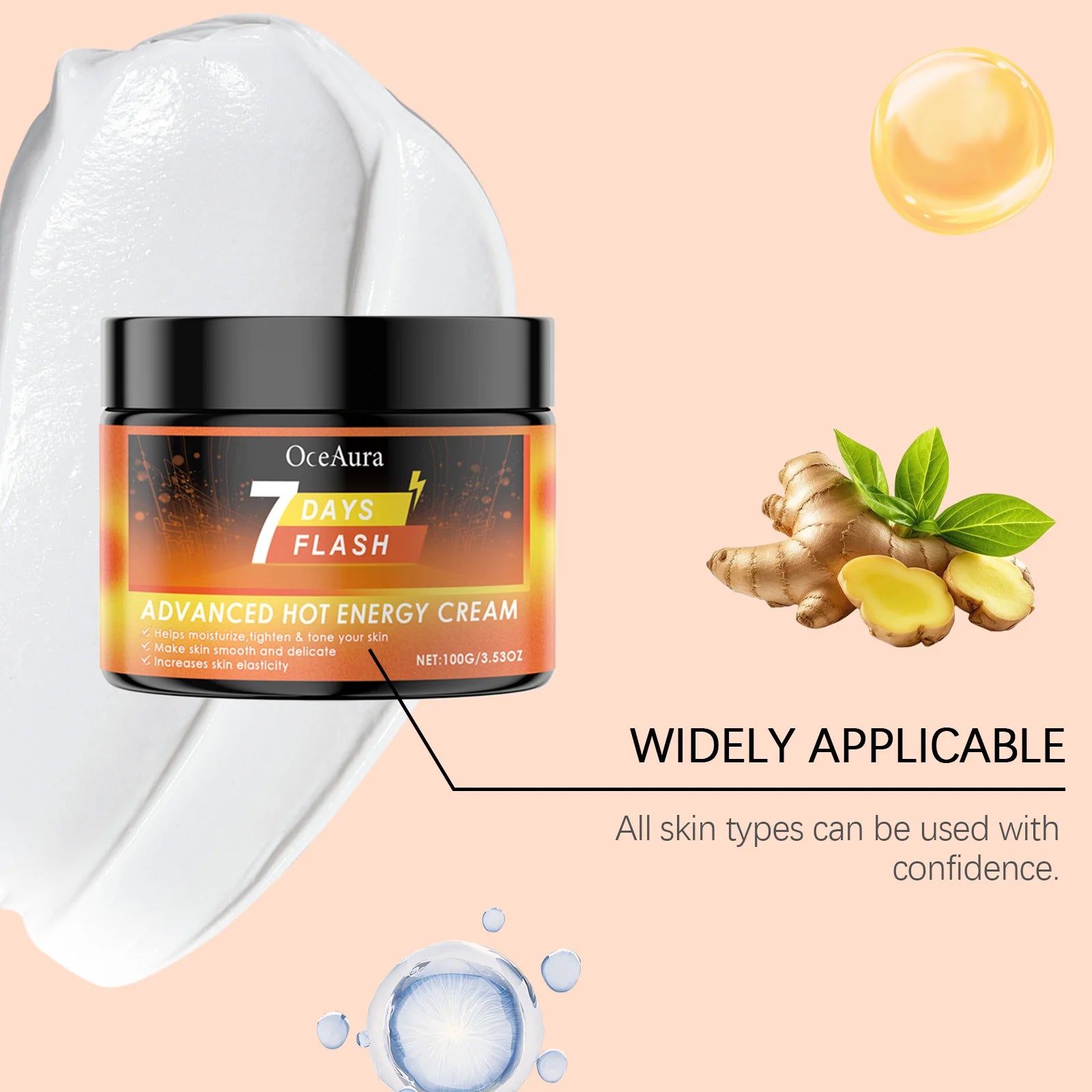 7 Days Clean Ginger Sculpting Body Cream™