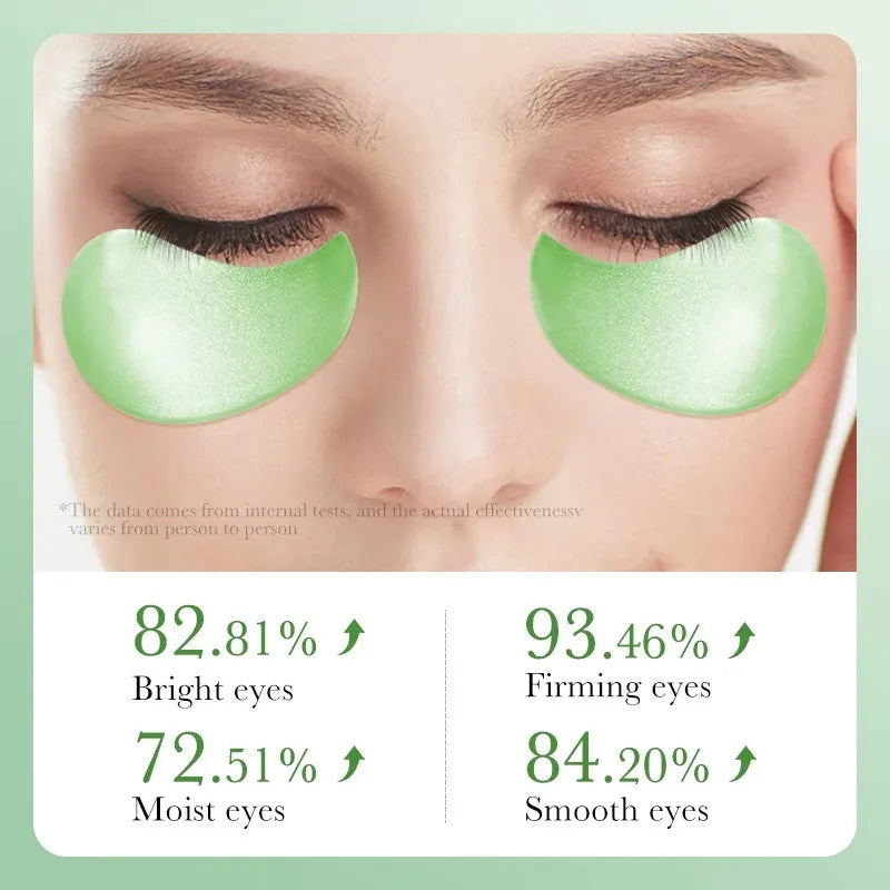 60 pcs Aloe Vera Collagen Under-Eye Patches – Hydrate & Brighten