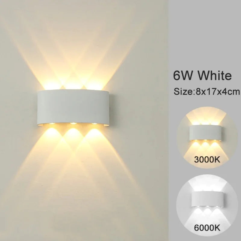 Sleek Up & Down LED Sconce – Indoor/Outdoor
