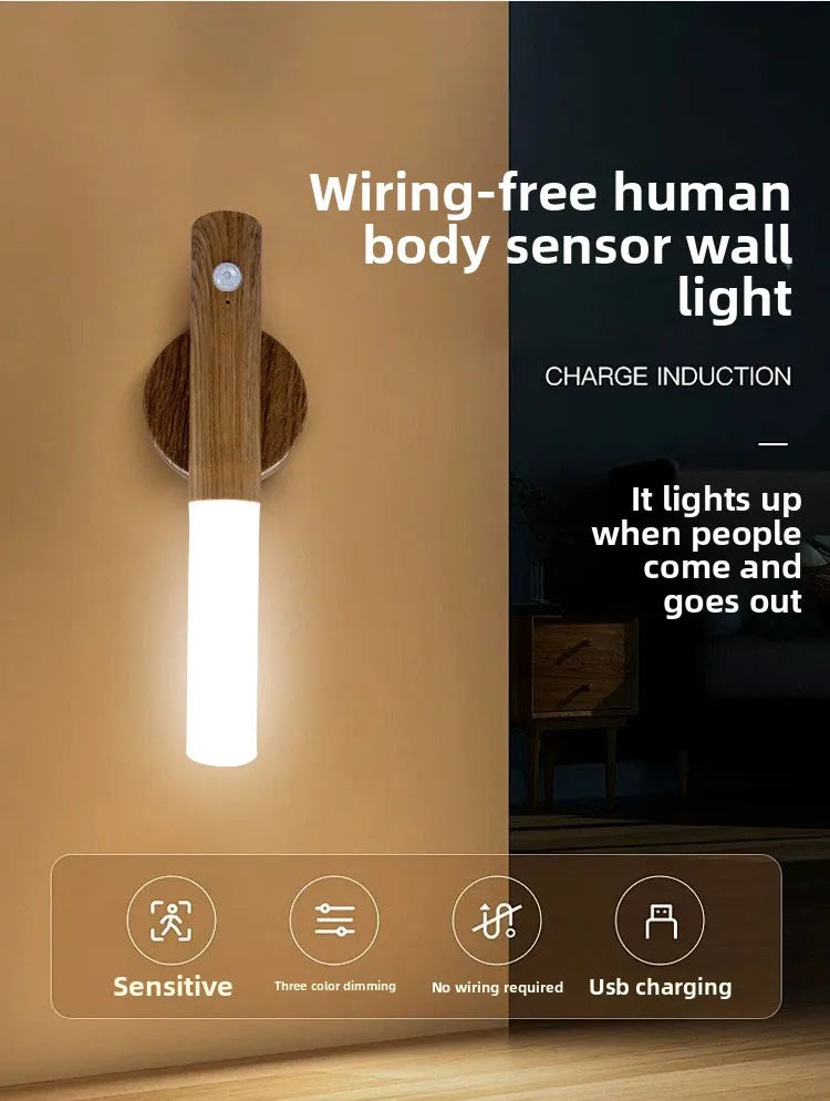Night Light Motion Sensor Night Lights Rechargeable 1pcs