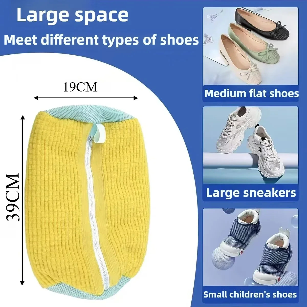 Shoe Washing Machine Bag: Shoe Bag for Washing Machine