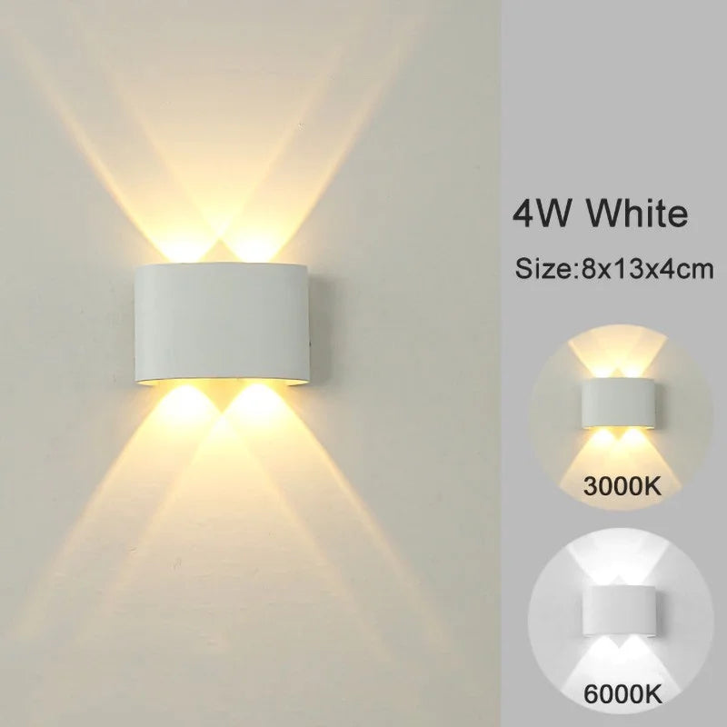 Sleek Up & Down LED Sconce – Indoor/Outdoor