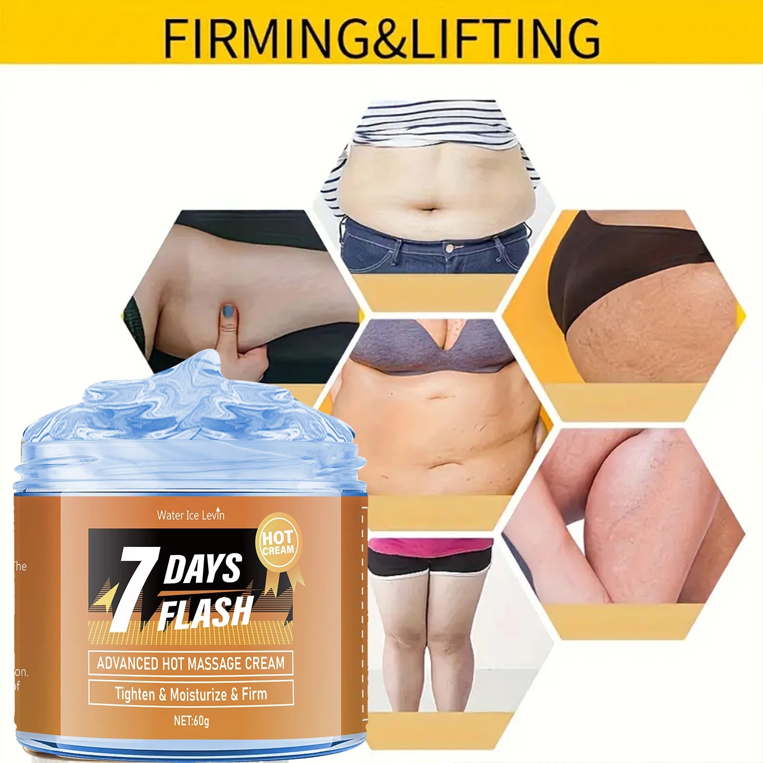 Hot Body Sculpting Massage Cream – Full Body & Abs