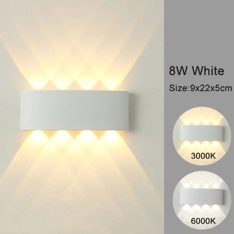 Sleek Up & Down LED Sconce – Indoor/Outdoor