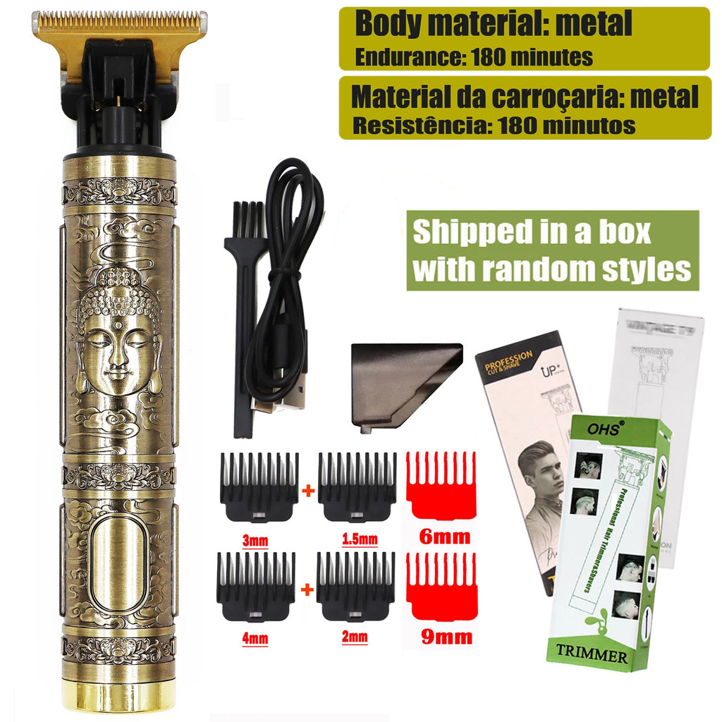 Vintage T9 Hair Clipper Beard Shaving Body Hair