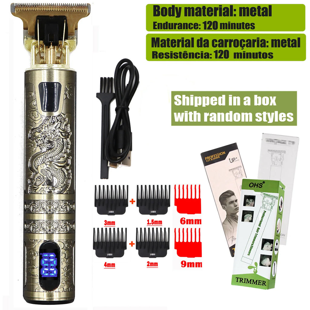 Vintage T9 Hair Clipper Beard Shaving Body Hair